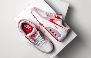 Nike Air Max 90 Valentines Day Pink White Womens DD8029-100 02