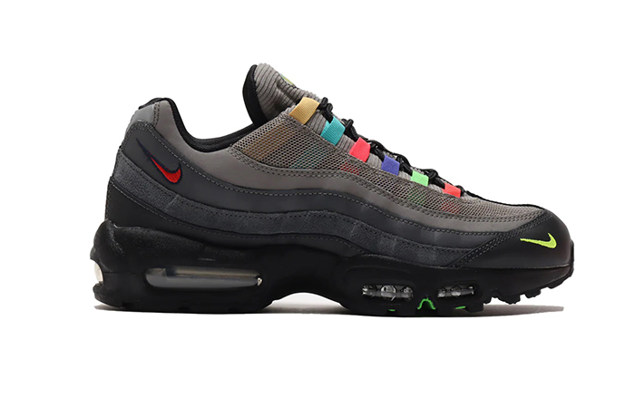 Nike Air Max 95 Essential Light Charcoal Red Black CW6575-001 04