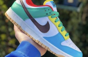 Nike Dunk Low Free 99 Pack White Roma Green DH0952-100 02