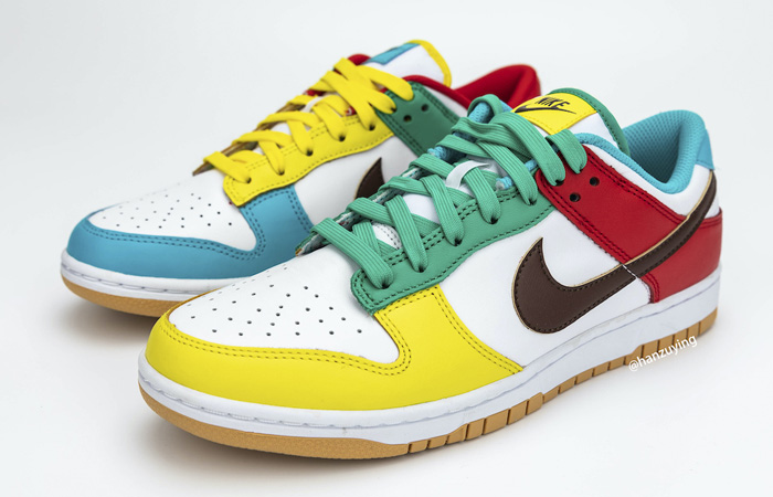Nike Dunk Low Free 99 Pack White Roma Green DH0952-100 05