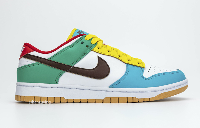 Nike Dunk Low Free 99 Pack White Roma Green DH0952-100 06