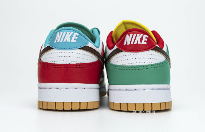 Nike Dunk Low Free 99 Pack White Roma Green DH0952-100 08