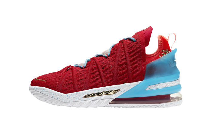 Nike LeBron 18 Gong Xi Fa Cai Red Blue CW3155-600 01