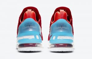Nike LeBron 18 Gong Xi Fa Cai Red Blue CW3155-600 05