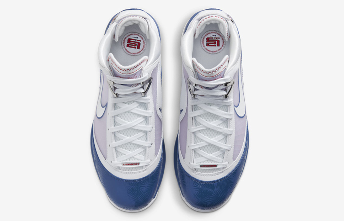 Nike LeBron 7 White Rush Blue DJ5158-100 04