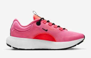 Nike React Escape Run Pink Glow Black Womens CV3817-601 03