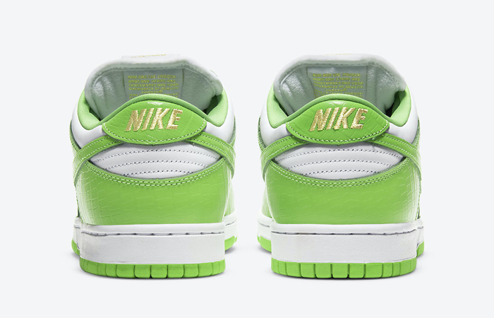 Supreme Nike Dunk Low Stars Mean Green White DH3228-101 05