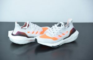 adidas Ultra Boost 21 Dash Grey Screaming Orange FY0375 02