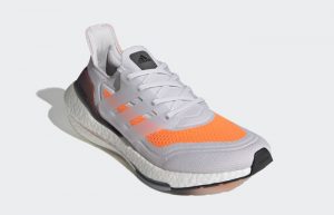 adidas Ultra Boost 21 Dash Grey Screaming Orange FY0375 02