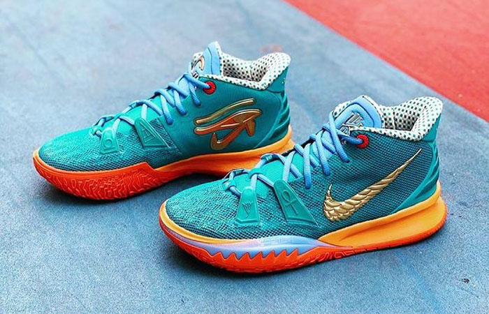 Concepts Nike Kyrie 7 Teal Orange Ice CT1137-900 02