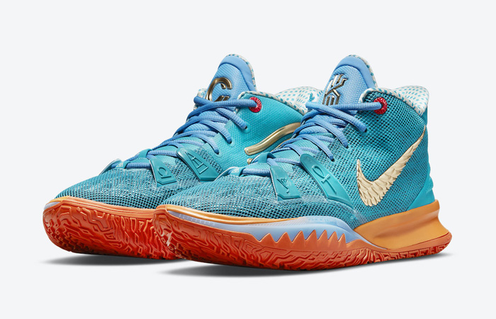 Concepts Nike Kyrie 7 Teal Orange Ice CT1137-900 03
