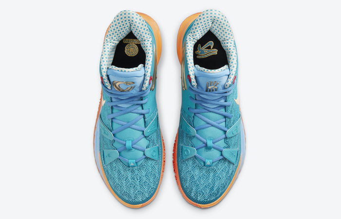 Concepts Nike Kyrie 7 Teal Orange Ice CT1137-900 05