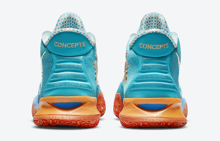 Concepts Nike Kyrie 7 Teal Orange Ice CT1137-900 06