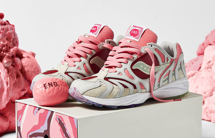 END Saucony Azura 2000 The Brain Pink S70569-1 03