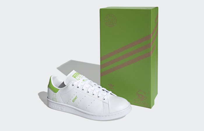 Kermit the Frog adidas Stan Smith White Pantone FX5550 02