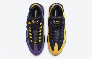 LeBron Nike Air Max 95 Lakers Amarillo Black CZ3624-001 04