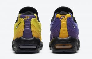 LeBron Nike Air Max 95 Lakers Amarillo Black CZ3624-001 05