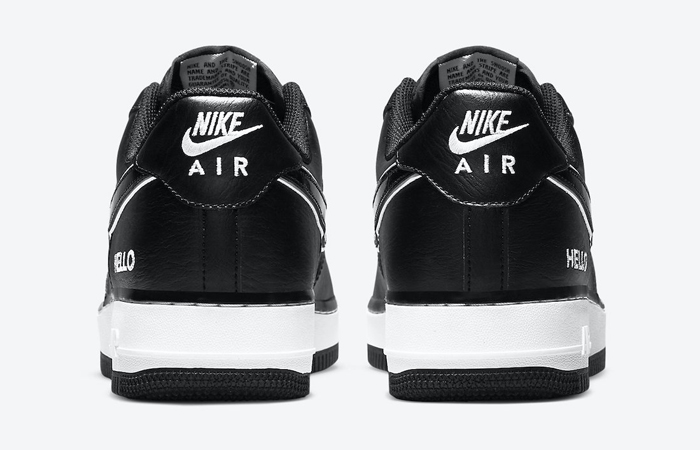 Nike Air Force 1 Low Hello Black White CZ0327-001 - Where To Buy - Fastsole
