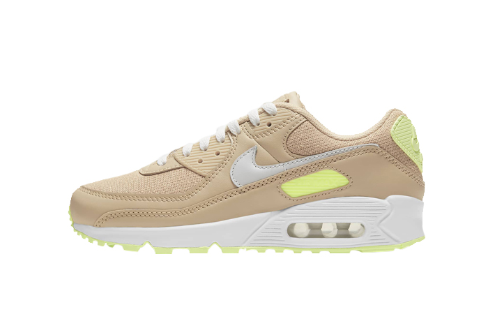 nike air max 90 sesame barely volt