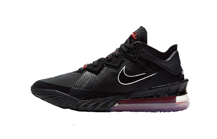 Nike LeBron 19 Black University Red CV7562-001 01