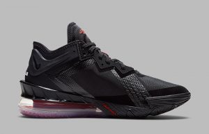 Nike LeBron 19 Black University Red CV7562-001 03