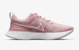 Nike React Infinity Run Flyknit 2 Pink Glaze Womens CT2423-600 03