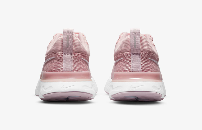 Nike React Infinity Run Flyknit 2 Pink Glaze Womens CT2423-600 05