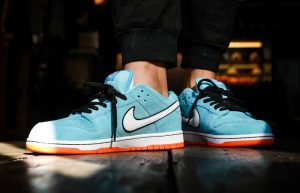Nike SB Dunk Low Blue Chill BQ6817-401 on foot 03