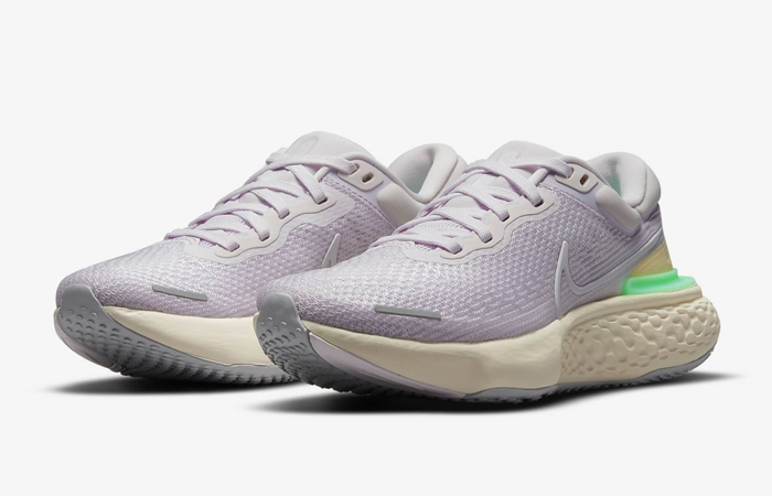 Nike ZoomX Invincible Run Flyknit Light Violet Womens CT2229-500 02