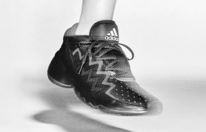Pharrell adidas D.O.N. Issue 2 Black GX0041 on foot 01