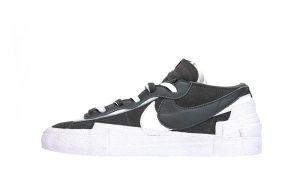 Sacai Nike Blazer Low Dark Grey White DD1877-002 01