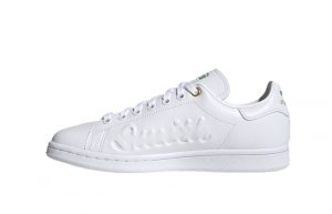 adidas Stan Smith Cloud White Green Womens FY5464 01