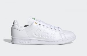adidas Stan Smith Cloud White Green Womens FY5464 03