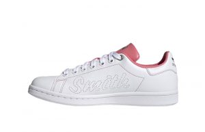 adidas Stan Smith White Hazy Rose Womens FY5465 01