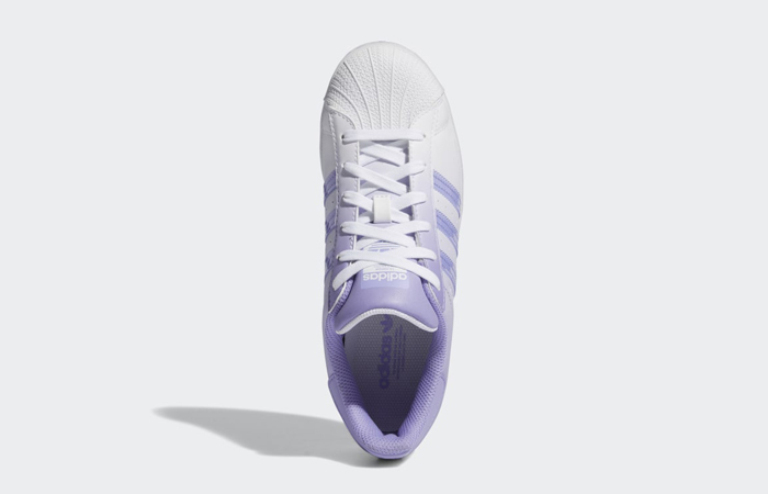 adidas Superstar Light Purple Womens GW2936 04