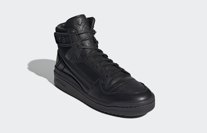 adidas Y-3 Forum High Black GZ8795 02