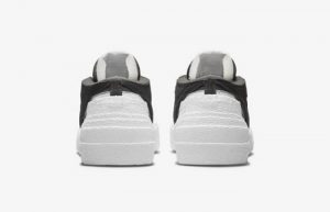 sacai Nike Blazer Low Dark Grey White DD1877-002 back