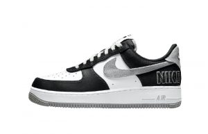 Nike Air Force 1 EMB Black Silver CT2301-001 01