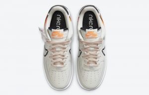 Nike Air Force 1 React Grey Orange CT3316-002 04