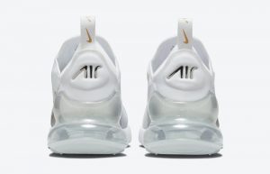 Nike Air Max 270 White Metallic Silver DJ5136-001 05