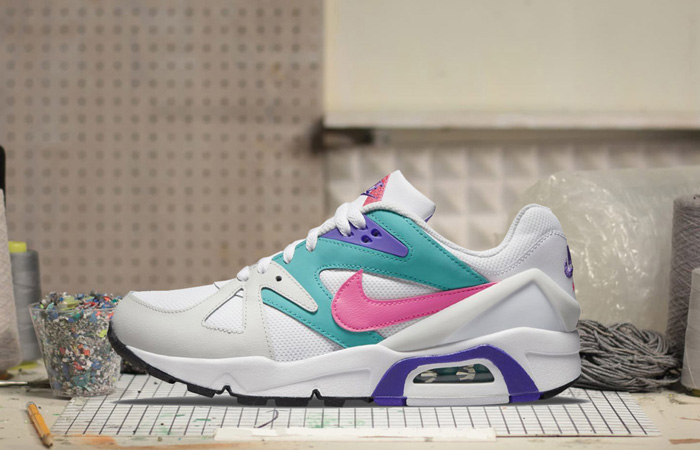 Nike Air Structure Triax 91 White Teal Pink CZ1529-100 02