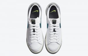 Nike Blazer Low Aquamarine Lime DJ6895-100 04