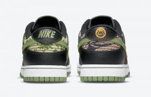Nike Dunk Low SE Oil Green DH0957-001 back