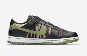 Nike Dunk Low SE Oil Green DH0957-001 right