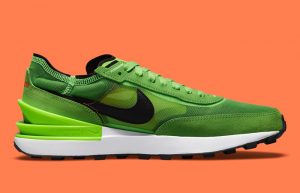 Nike Waffle One Electric Green DA7995-300 on foot 01 right