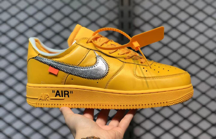 Off-White Nike Air Force 1 Low University Gold DD1876-700 01