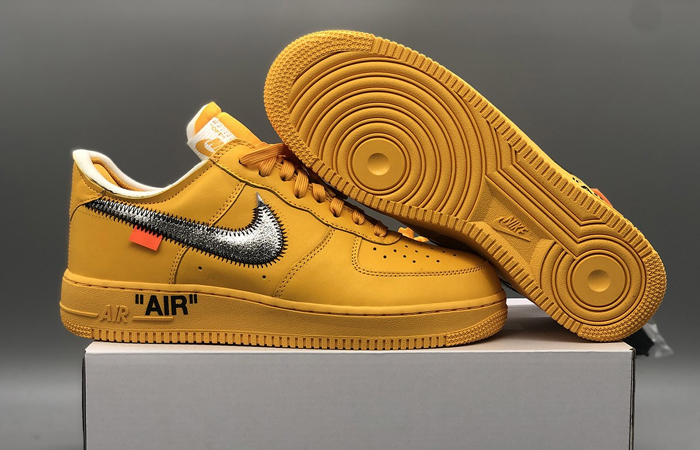 Off-White Nike Air Force 1 Low University Gold DD1876-700 03