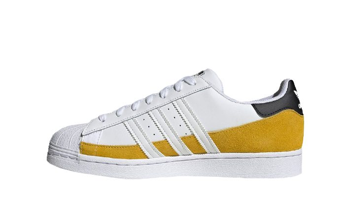 adidas Superstar Hazy Yellow White FX5570 01