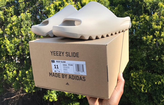 adidas Yeezy Slide Pure White GZ5554 lifestyle