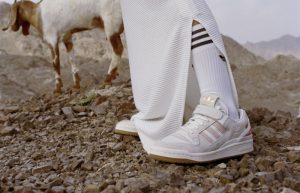 Arwa Al Banawi adidas Forum 84 Low White G58260 on foot 01